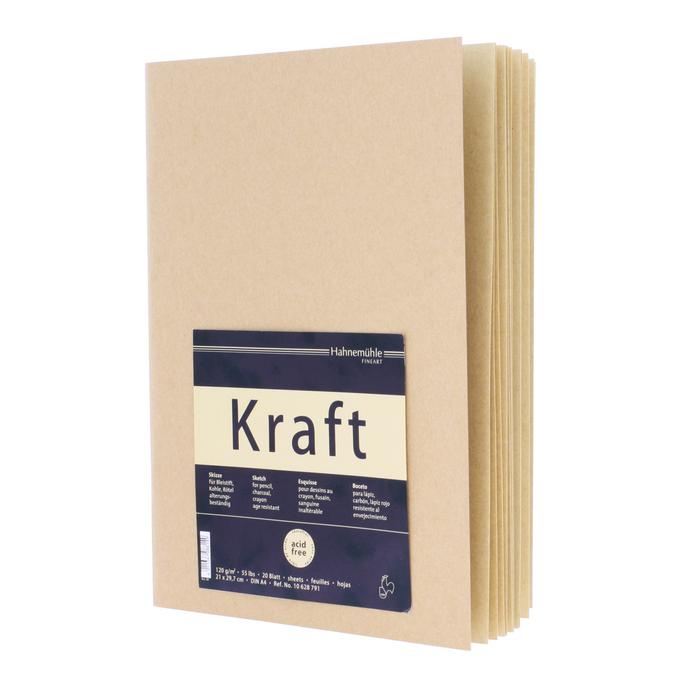Cahier de croquis Kraft 120g 20 feuilles