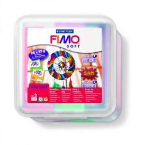 Emooqi Pâte Polymère, 50 Couleurs Pate Fimo Kit d'argile à Modeler avec  Livre, Moule, Outils et Accessoires Bijoux, Kit d'Artisanat Bricolage  Cadeaux pour Enfant : : Jeux et Jouets