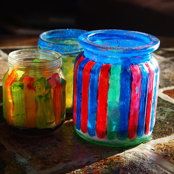 Peinture sur verre