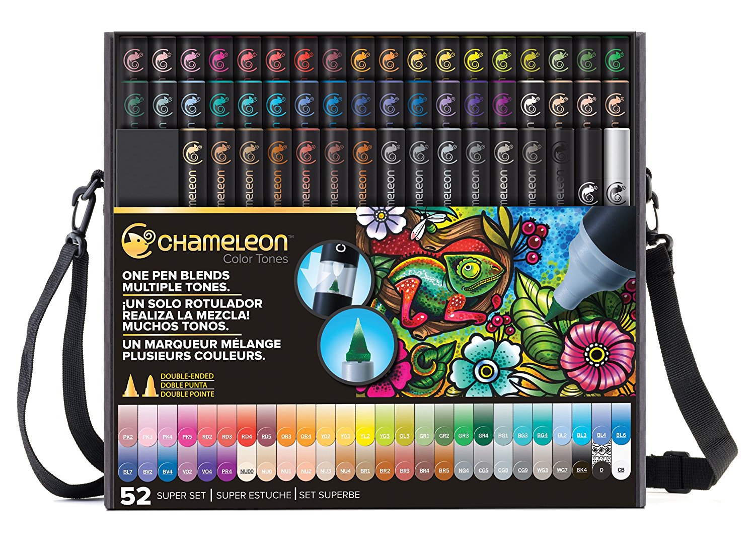 CHAMELEON Coffret Deluxe - 22 marqueurs encre alcool