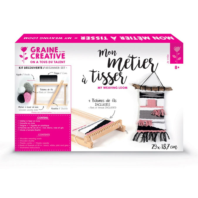 Kit mon Herbier a tisser - Autres jeux créatifs - Achat & prix